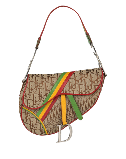 Rasta Trotter Saddle Bag, front view